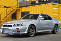 1999 Nissan Skyline R34 GT-R with GReddy T78-33D Turbine single turbo conversion.