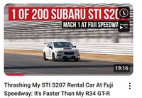 Toprank Track Day 2025: Larry Chen & the Rare Subaru S207 NBR Challenge Package