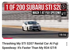 Toprank Track Day 2025: Larry Chen & the Rare Subaru S207 NBR Challenge Package