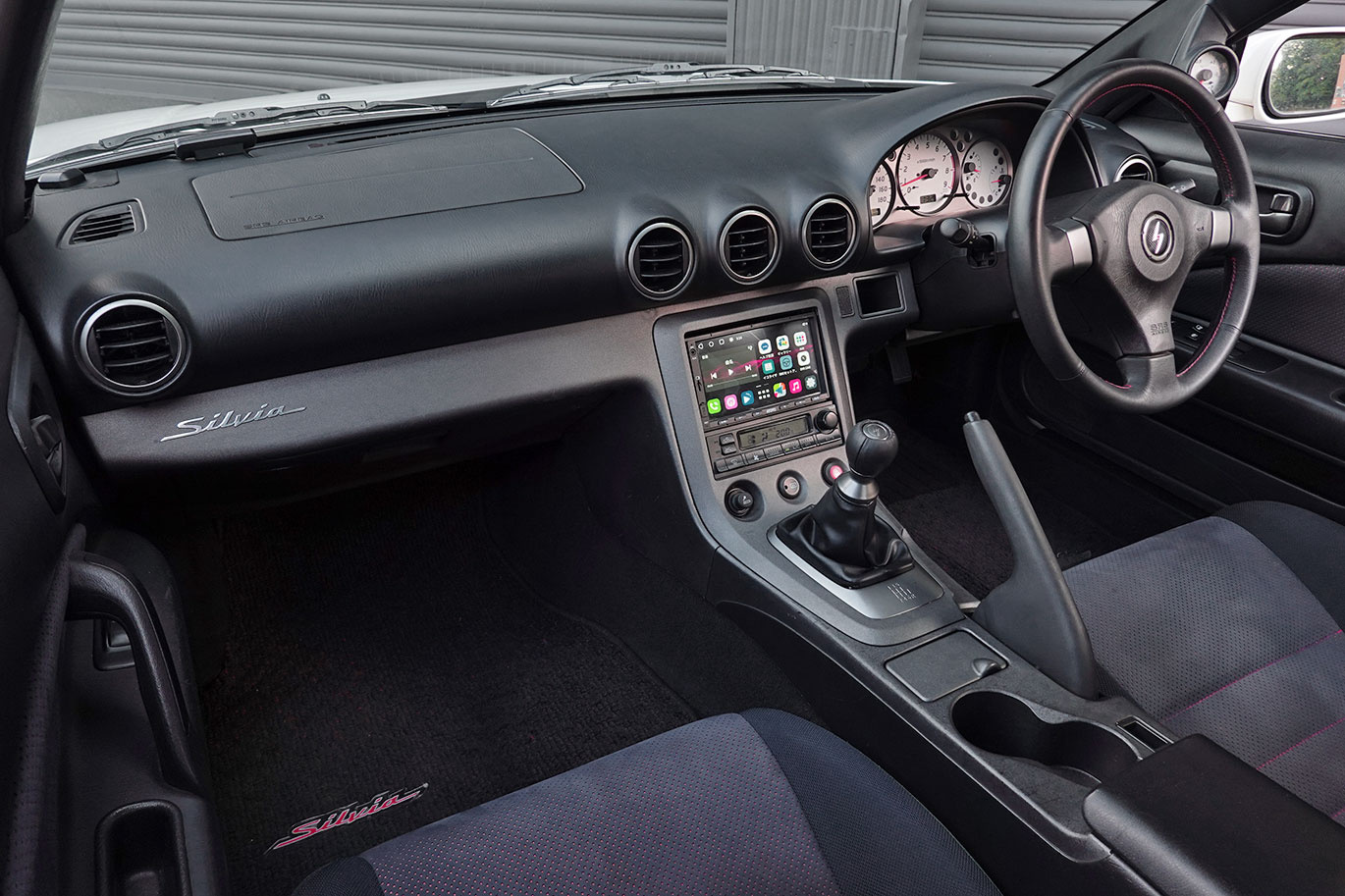 日産 シルビア S15 シルビア スペックR・ユーザー買取り車両・ワークマイスターS1 18インチアルミ・社外フロントリップ