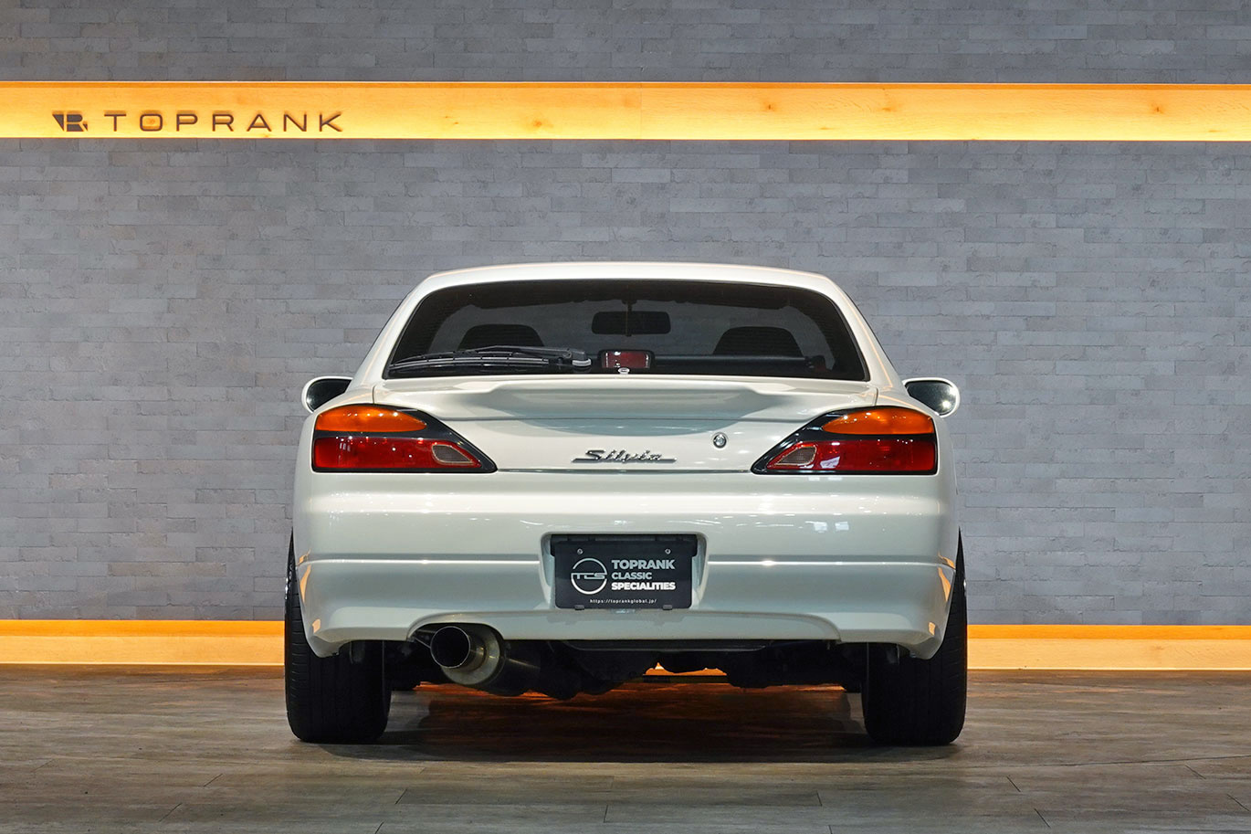 日産 シルビア S15 シルビア スペックR・ユーザー買取り車両・ワークマイスターS1 18インチアルミ・社外フロントリップ