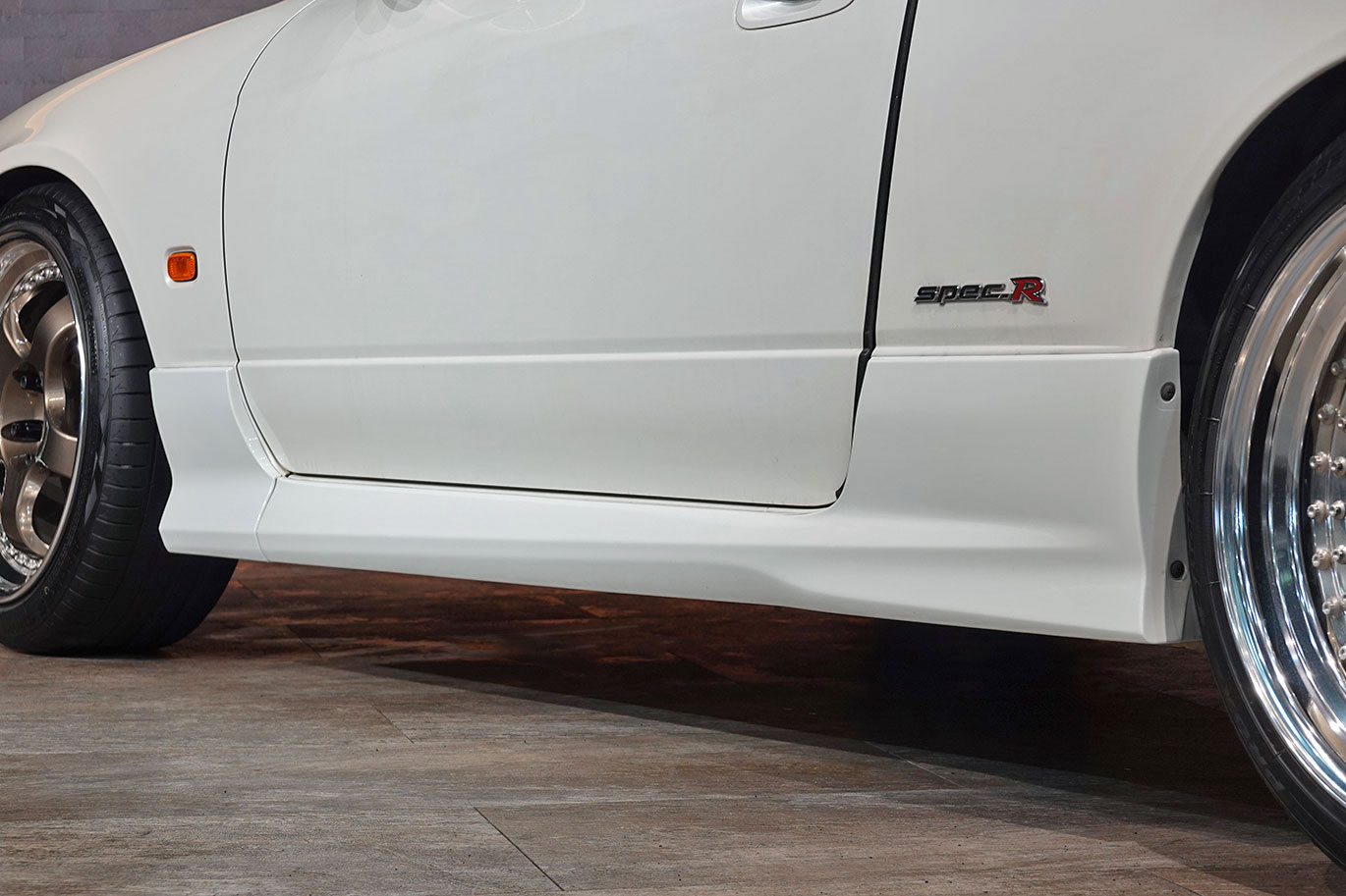 日産 シルビア S15 シルビア スペックR・ユーザー買取り車両・ワークマイスターS1 18インチアルミ・社外フロントリップ