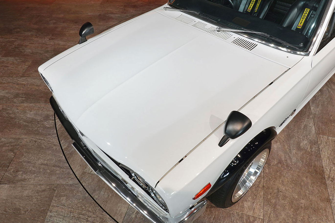 日産 スカイラインクーペ KGC10 スカイライン　2000GT、L28改３リッター・ハヤシレーシングアルミ・リアブレーキディスクブレーキ化公認