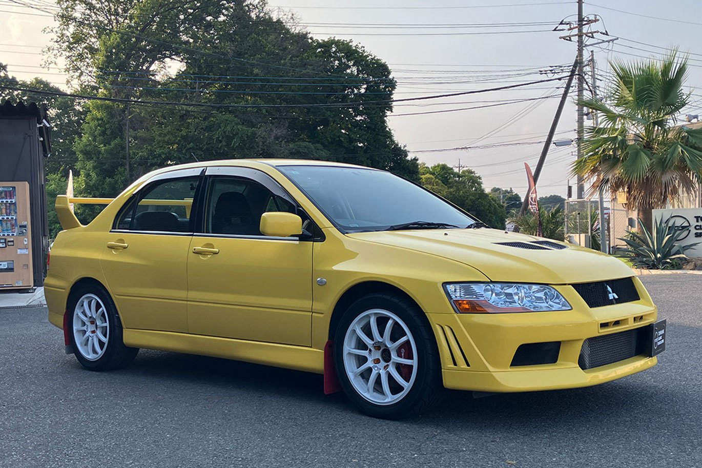 三菱 ランサーエボリューション Lancer GSR Evolution VII・ONE OWNER・ADVAN Racing RCIII 17 インチ・Ralliart マッドフラップ