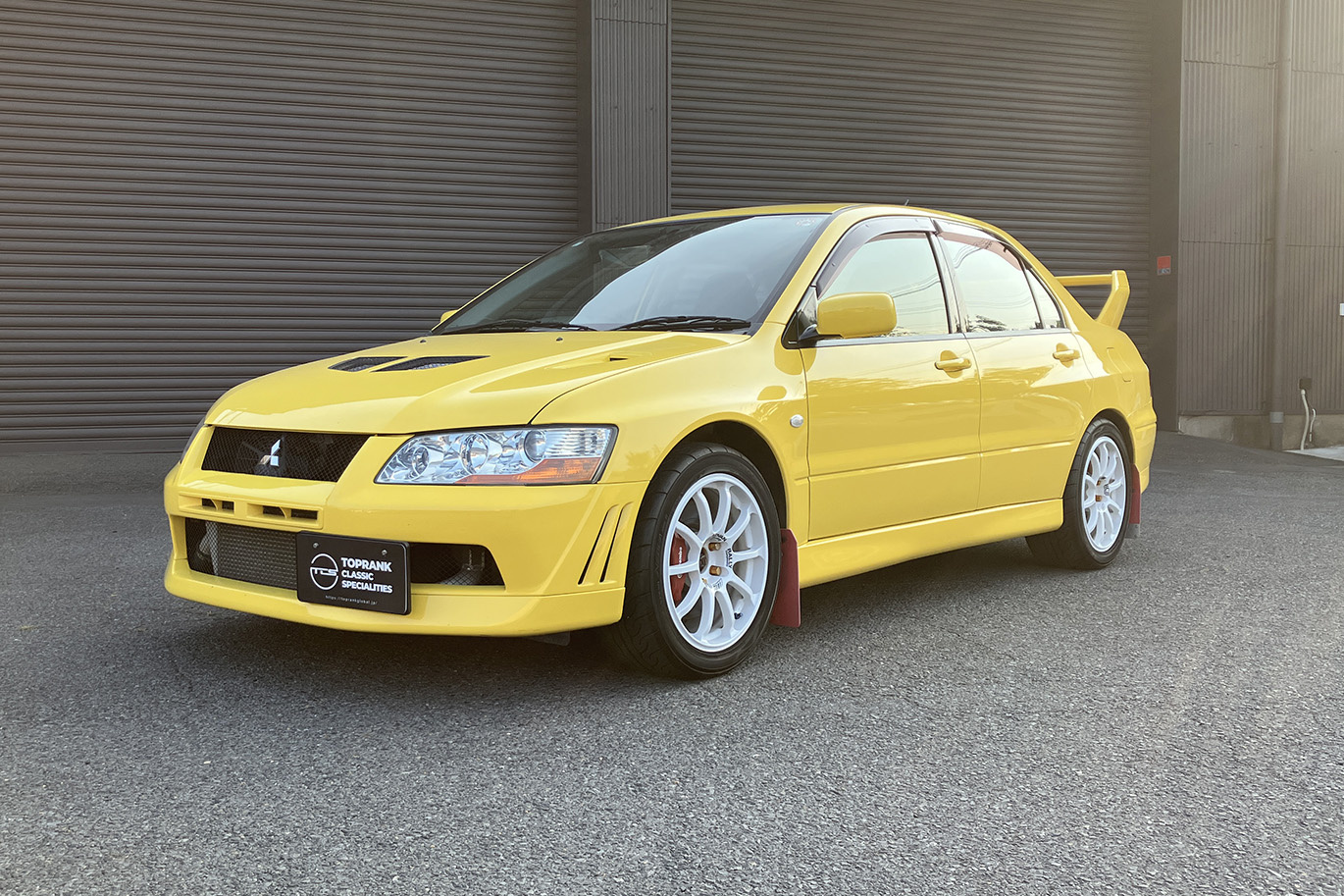 三菱 ランサーエボリューション GSR エボ VII, ADVAN Racing 17 インチ、ONE OWNER
