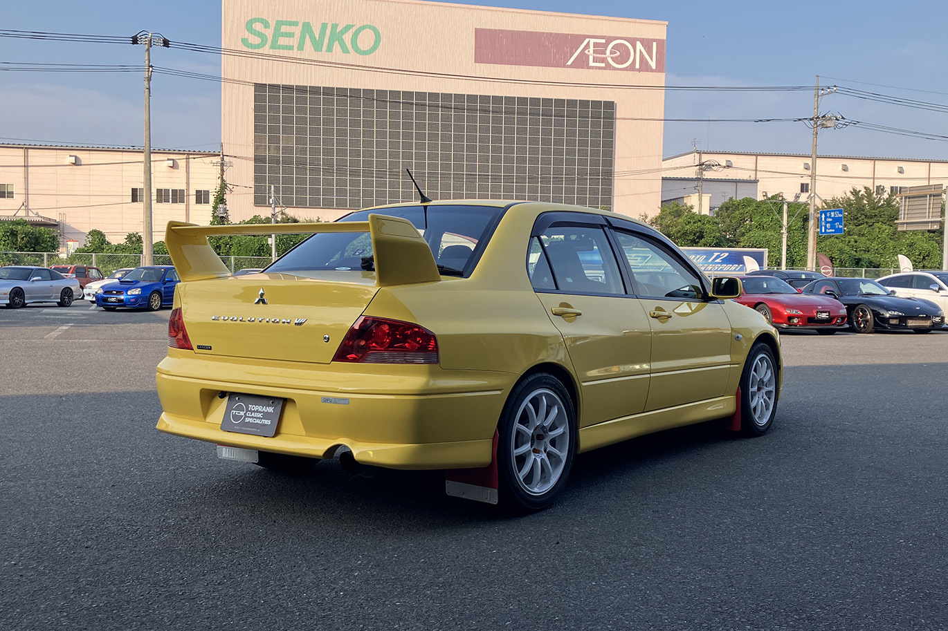 三菱 ランサーエボリューション GSR エボ VII, ADVAN Racing 17 インチ、ONE OWNER