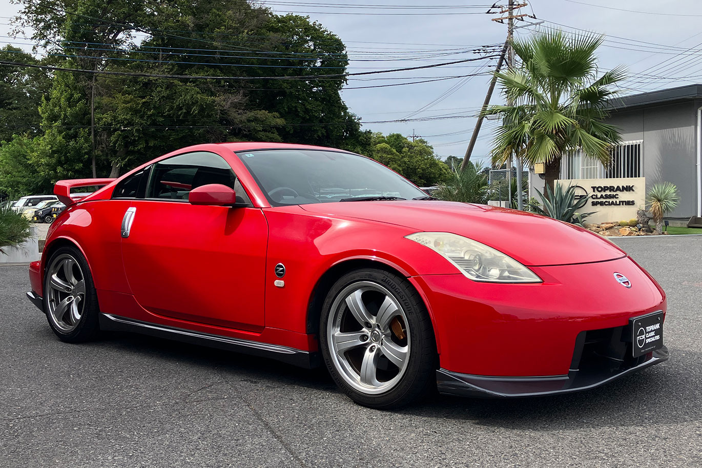 日産 フェアレディZ Z33 フェアレディZ バージョンニスモ、ワンオーナー、プレミアムブレーズレッド