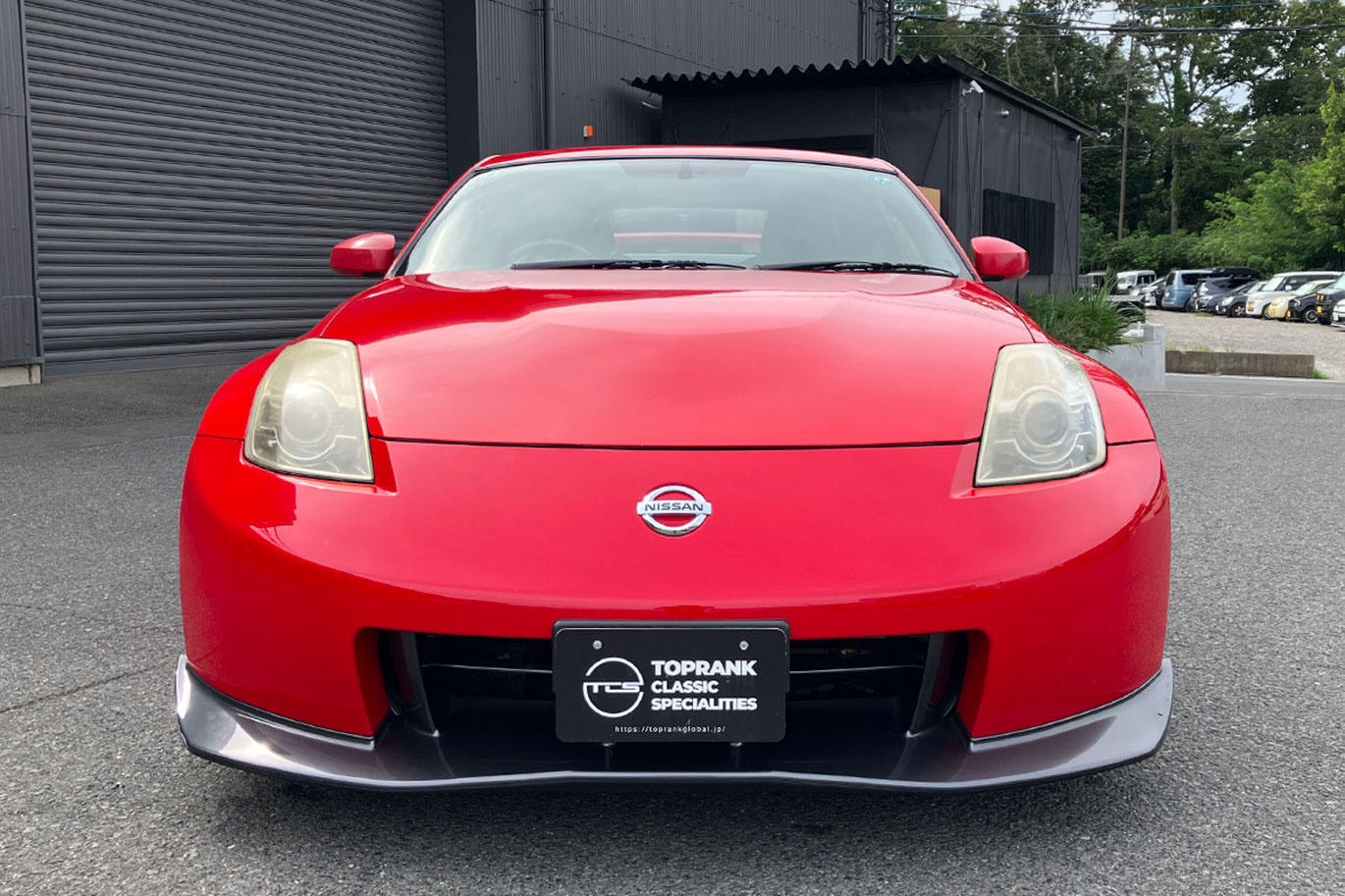 日産 フェアレディZ Z33 フェアレディZ バージョンニスモ、ワンオーナー、プレミアムブレーズレッド