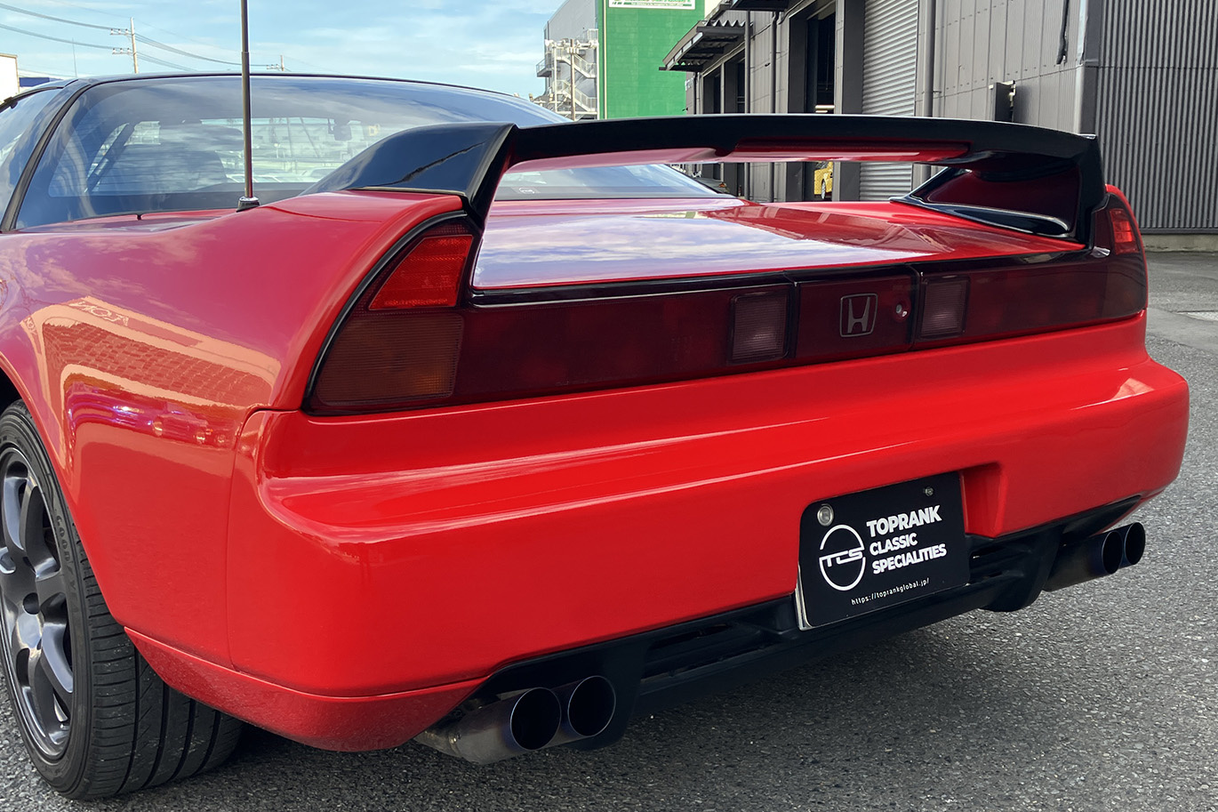 ホンダ NSX NA1 NSX フォーミュラレッド・純正AW・黒革シート