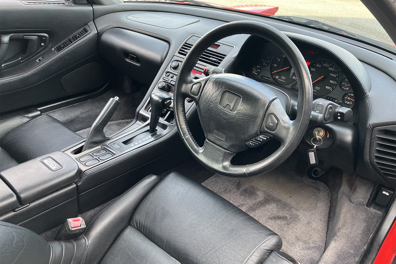 ホンダ NSX NA1 NSX フォーミュラレッド・純正AW・黒革シート