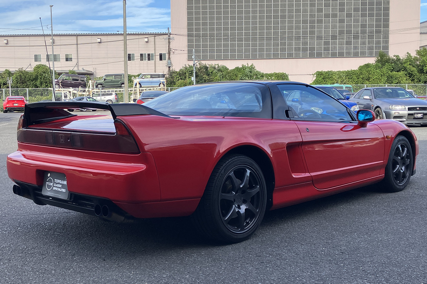 ホンダ NSX NA1 NSX フォーミュラレッド・純正AW・黒革シート