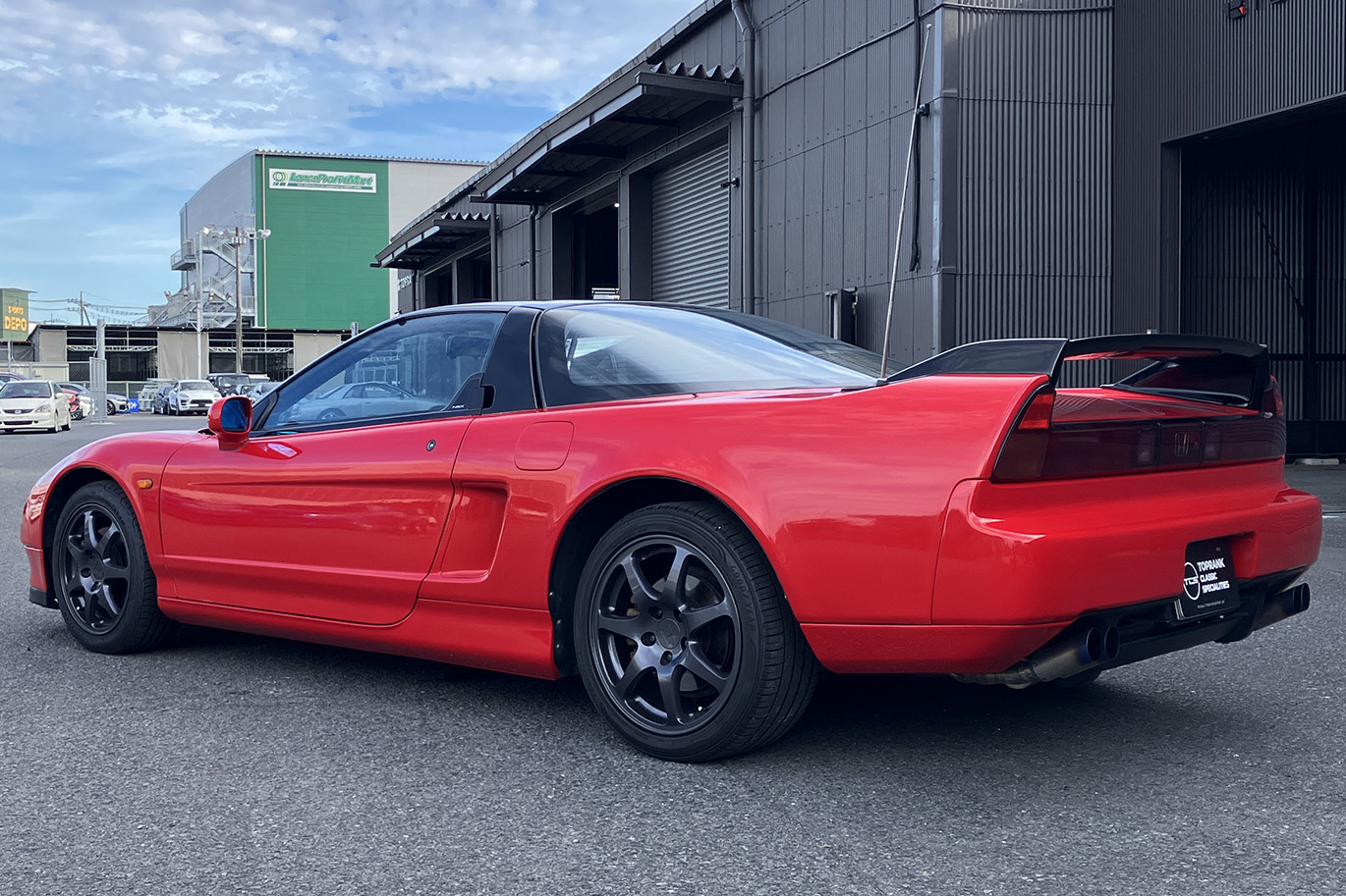 ホンダ NSX NA1 NSX フォーミュラレッド・純正AW・黒革シート