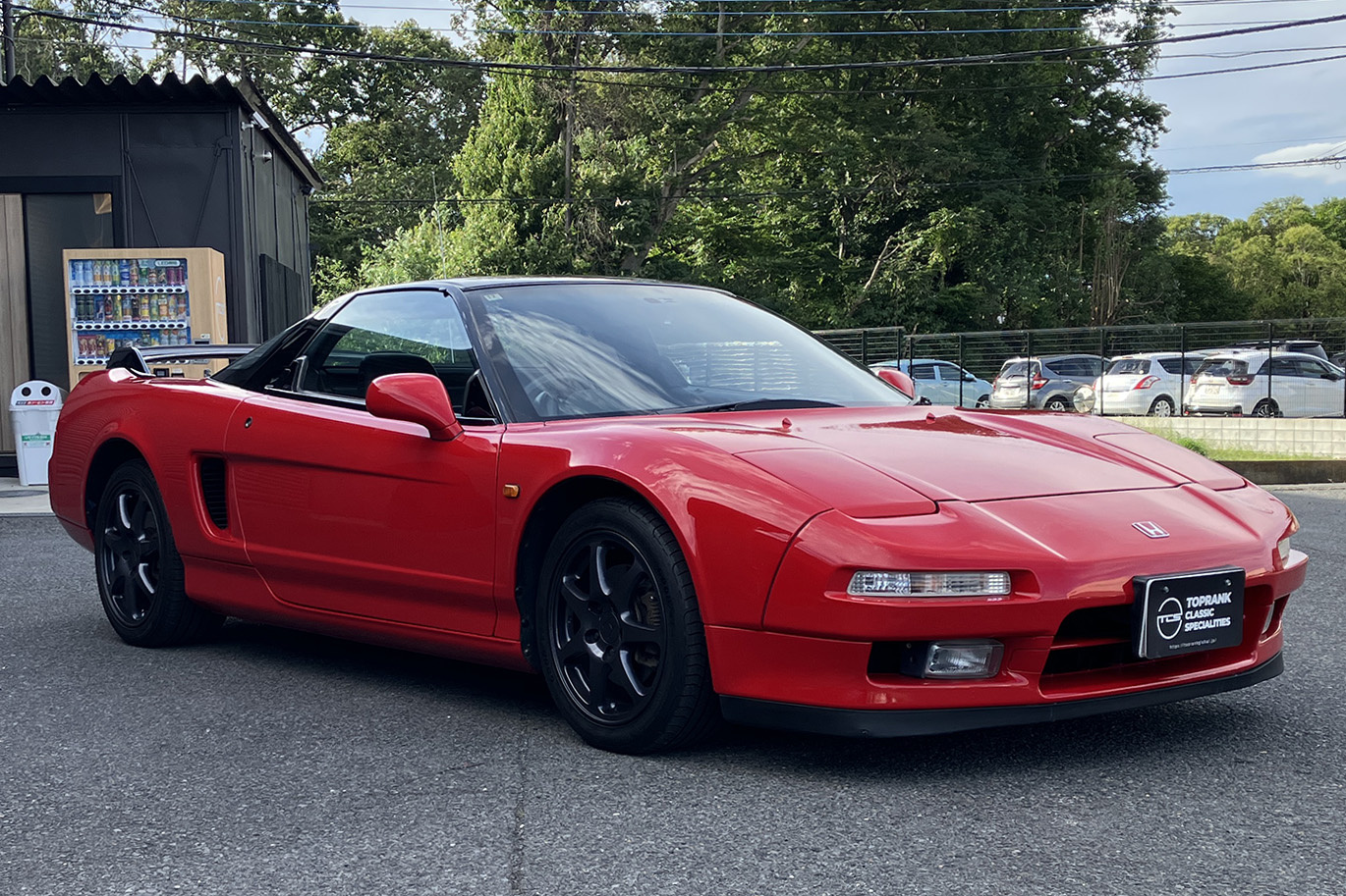 ホンダ NSX NA1 NSX フォーミュラレッド・純正AW・黒革シート