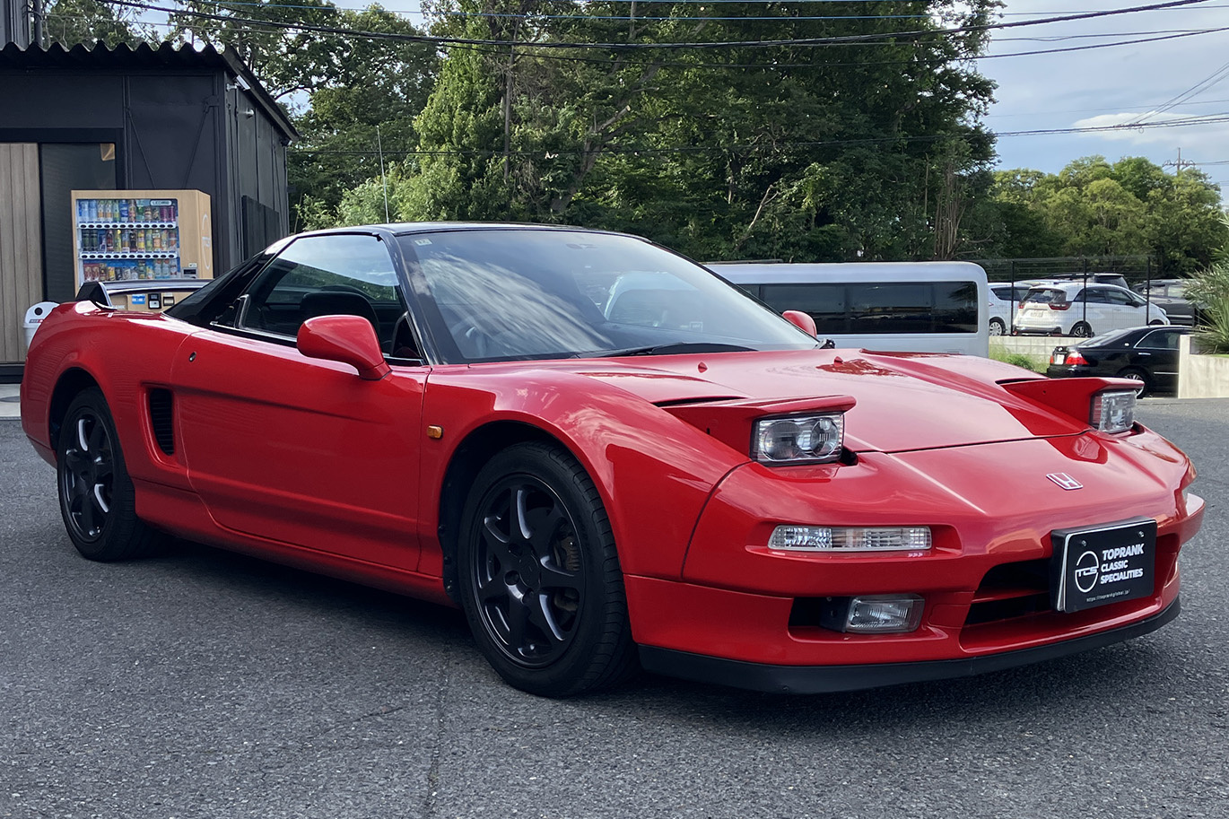 ホンダ NSX NA1 NSX フォーミュラレッド・純正AW・黒革シート
