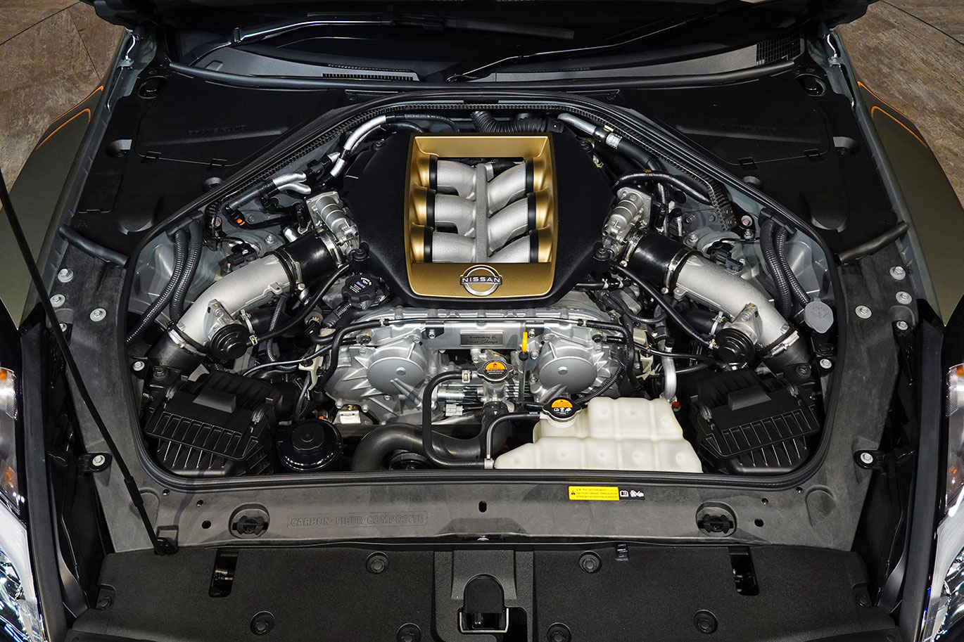 日産 GT-R R35 GT-R, Track edition engineered by NISMO T-Spec MY24・T-Spec専用色：ミレニアムジェイド-JW0-・メーカーOP：Reacaro製カーボンバックバケットシート