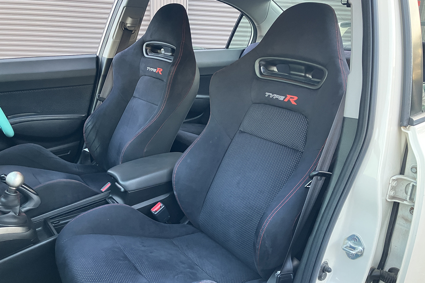 ホンダ シビック FD2 シビック タイプR 無限フロントスポーツグリル・フロントアンダースポイラー・HKSハイパーマックスS車高調