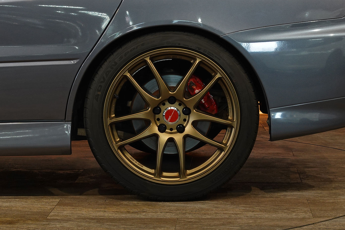 三菱 ランサーエボリューション CT9A ランサー GSR エボリューション VIII MR ラリーアートマフラー＆前後タワーバー・ワークエモーション１８インチアルミ・HKSハイパーマックスIVGT車高調