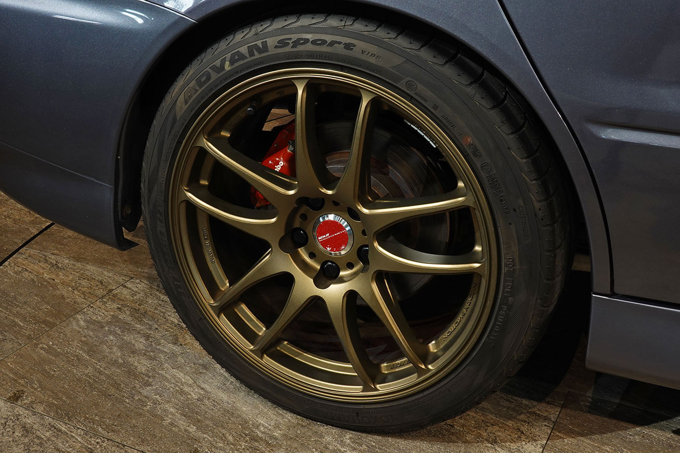 三菱 ランサーエボリューション CT9A ランサー GSR エボリューション VIII MR ラリーアートマフラー＆前後タワーバー・ワークエモーション１８インチアルミ・HKSハイパーマックスIVGT車高調